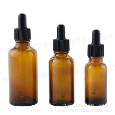 5 ml 10 ml 15 ml 20 ml 30 ml 50 ml 100 ml Amber Glas Tropffflasche mit und Lebensmittelglasglas