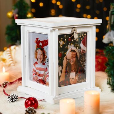 Hochzeitsrezeption Eukalyptus DIY Umschlag Holzkiste mit Schloss Probe kostenlos