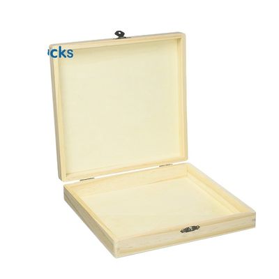 Unfertige Holz-Zigarrenboxen für umweltfreundliche Verpackungen und Stempeldruck