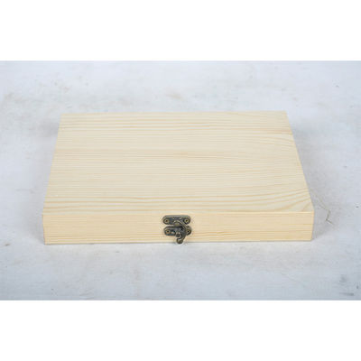 Unfertige Holz-Zigarrenboxen für umweltfreundliche Verpackungen und Stempeldruck