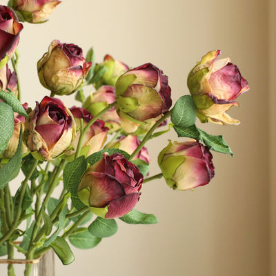 Personalisierte künstliche Seidenrose-Blumendekoration für alle Feste und Feiern
