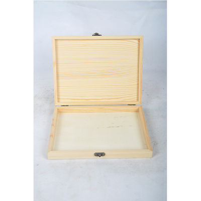 Unfertige Holz-Zigarrenboxen für umweltfreundliche Verpackungen und Stempeldruck