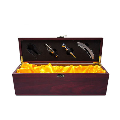750 ml Brenndruck Wein Geschenkbox für Design Mode MDF Holz Bau