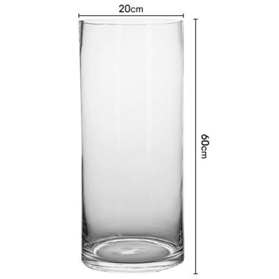 Minimalistische 60 cm hohe Glasvasen Die perfekte Kombination aus Stil und Funktion