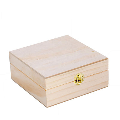 Anpassungsfähiger Mehrfachfachfach-Large ätherische Öle Lagerung Holzverpackungskiste mit Trennern