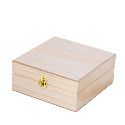 Anpassungsfähiger Mehrfachfachfach-Large ätherische Öle Lagerung Holzverpackungskiste mit Trennern