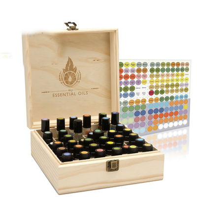 Unfertige Verpackung Doterra Etherölbox aus Holz mit individuellem Logo akzeptabel