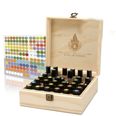 Unfertige Verpackung Doterra Etherölbox aus Holz mit individuellem Logo akzeptabel