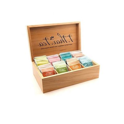 8 Teebüro aus Holz in einfachen Farben, geeignet für den Seidenschirm