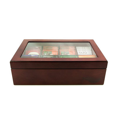 Delikates Vintage Stil Moderne kleine Holz-Teebox Handgefertigt und Bestellung akzeptiert