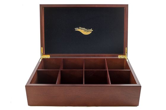 Delikates Vintage Stil Moderne kleine Holz-Teebox Handgefertigt und Bestellung akzeptiert