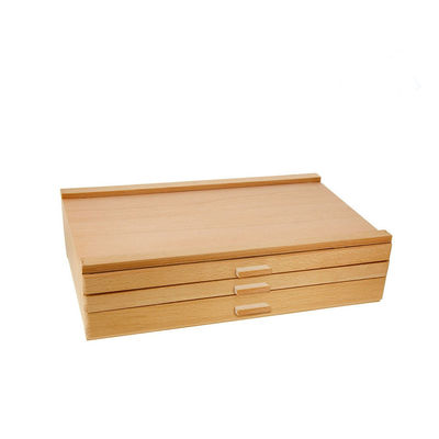Luxus Holzorganisator Schmuckschachtel mit Schubladendruck