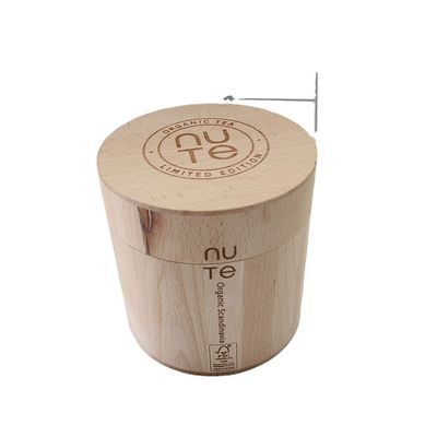 Einzigartiges Design Handgefertigtes Holzglas Kostenloses Muster