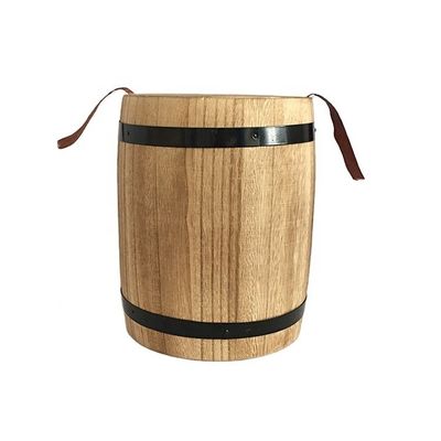 Drucken von verbrannten Holzkaffeefässern Einfaches und nützliches Design perfekt für den Großkauf
