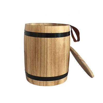 Drucken von verbrannten Holzkaffeefässern Einfaches und nützliches Design perfekt für den Großkauf