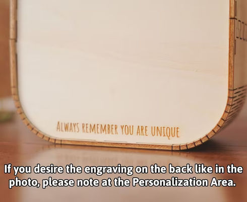 Pinienholz-Geldschachtel Montessori-Zimmer Kinderzimmer Dekor Holz-Geldschachtel Geschenk für Tochter