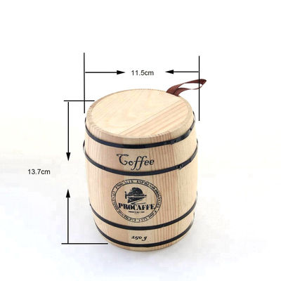 11.5 x 13.7 cm Kiefernochen-Holzfässer Die perfekte Lösung für Teepakete