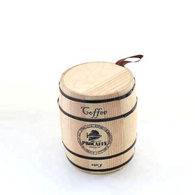 11.5 x 13.7 cm Kiefernochen-Holzfässer Die perfekte Lösung für Teepakete