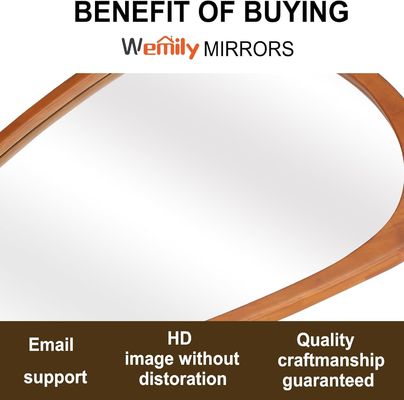 Schöne Wohnkultur Kostenlose Probe für asymmetrischen Spiegel Holz unregelmäßiger Spiegel