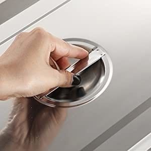 Acacia Holz Box Küche Kompostbehälter Rostfest Edelstahl Einfügen und Speicher Eimer