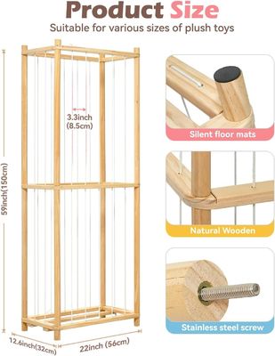 Wohnzimmer Holz gefüllter Tierkäfig Extra großer Spielzeugkäfig für Kinder