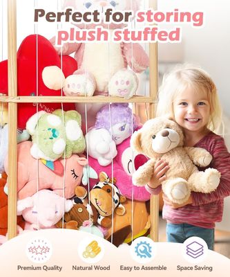 Wohnzimmer Holz gefüllter Tierkäfig Extra großer Spielzeugkäfig für Kinder