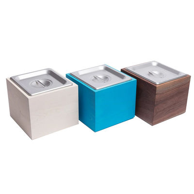 Multifunktionale Kompostierbare Küchenbehälter mit Edelstahldeckel