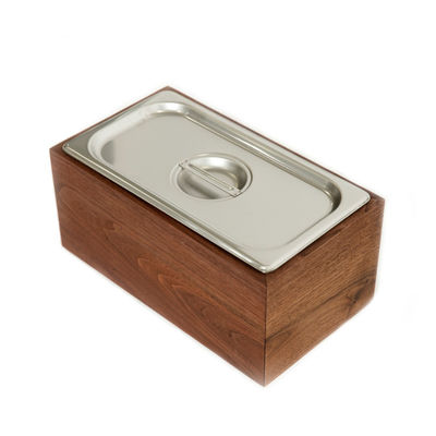 Neueste Holz-Stahl-Schreibtisch Isolierten Kompostbehälter für Küchen Lebensmittelmüll Recycling