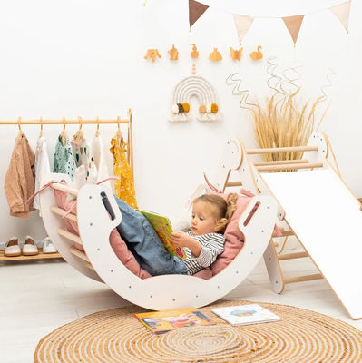 Postverpackung Y Spielzimmer Fitnessstudio Kletterer Naturholz Klettern Bogen für Kinder Lernspielzeug