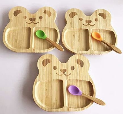 Holz-Saugplatte - der perfekte Weg, Ihrem Baby und Kleinkind feste Nahrung zu geben