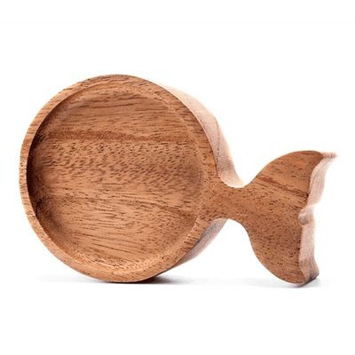 Minimalistischer Stil Acacia Walnuss Buche Holz-Coaster für Kaffeetasse von Custom Design