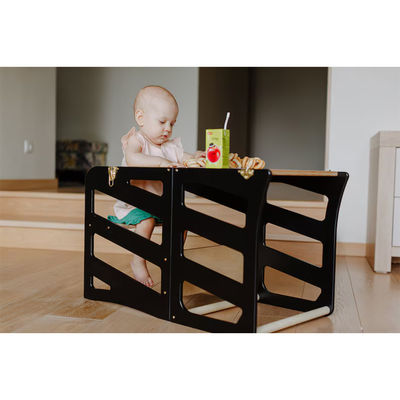 All-Season Foldable Kids Küchenturm Modernes Design mit 3in1 Helper Turm und Rutsche