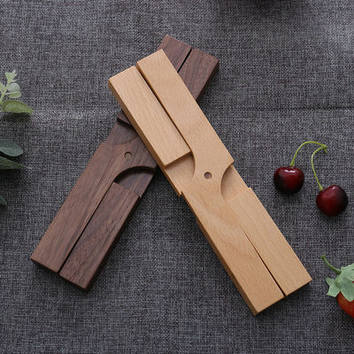 Holz Klarfarbe Buche Walnuss Kreuz X-Form Lackierte Topf Matte Unterlage für Küchengeräte