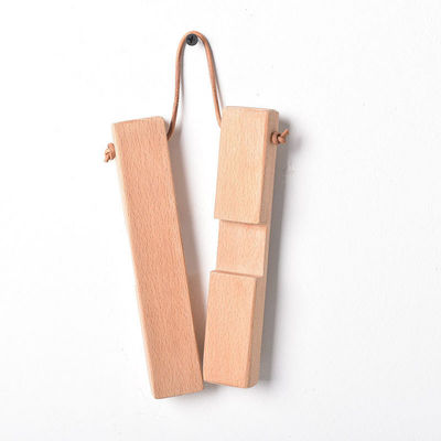 Holz Klarfarbe Buche Walnuss Kreuz X-Form Lackierte Topf Matte Unterlage für Küchengeräte