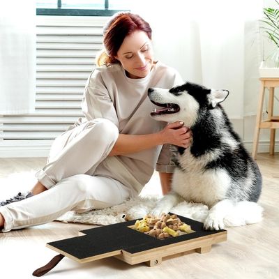 Holz Hunde Nagelpflege Kratzer mit Snackbox kostenlos