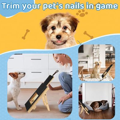 Holz Hunde Nagelpflege Kratzer mit Snackbox kostenlos