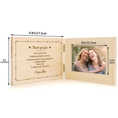 Farben Druckmethode Maßgeschneiderter Fotoraum aus massivem Holz für einfache Tischbildschirme