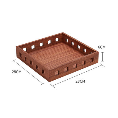 Multifunktionales Holz Brot Früchte Pflanzen Lagerung Kiste Lebensmittel Brot Anzeigekiste 20x20x30cm