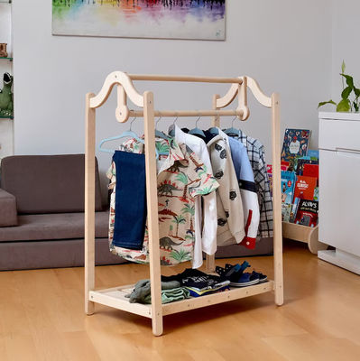 Stilvolle und funktionelle Kleinkind Kleiderschrank Moderne Design-Werkstatt Ankleiden Bahn Schrank