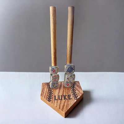 Holzfarben-Sportring für Softball- und Baseballmeisterschaften