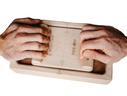 Custom Crimp Clash Tug of War für Kletterer Finger Armwrestling Personalisiertes Design