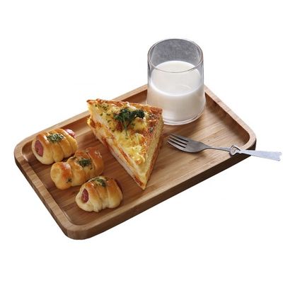 Elegantes Bamboo Serving Tray-Set mit individuellem Logo und umweltfreundlicher Größe