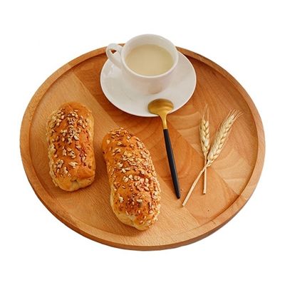 Maßgeschneiderte natürliche Massivholz-Bamboo-Teller für Besteck in verschiedenen Größen und Formen