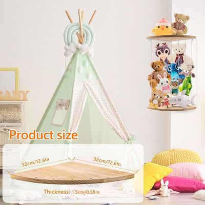 Schrank Spielzeuglager für Kleinkinder Spielzimmer gefüllte Tier Ecke Organisator