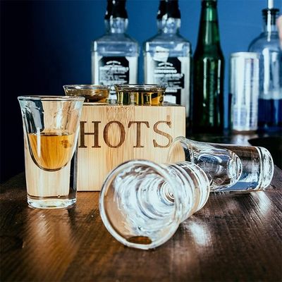 Seidenbildschirmgedruckte Holz-Glasschublade für VIP-Service Ahornholz