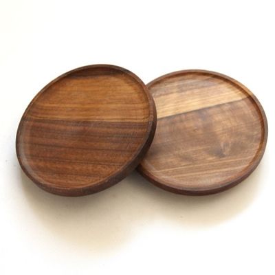 Bestellung auf Wunsch akzeptiert Küchen-Süßigkeiten Gewürze Glasglas mit nicht verschütteten schwarzen Walnussdeckel