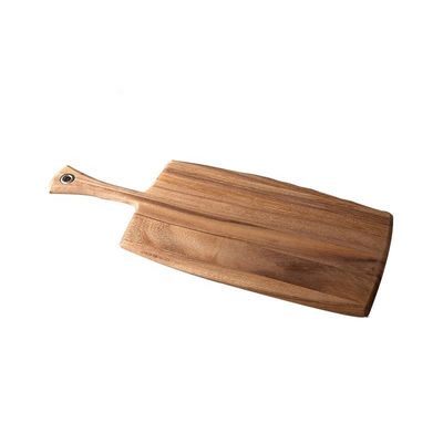 Holz Olivenhackplatte für tragbares Brot Käse Schneiden 8 x 20,5 x 0,5 Zoll