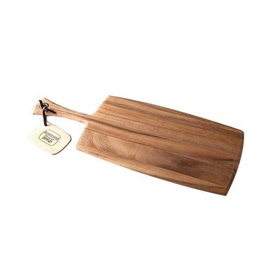 Holz Olivenhackplatte für tragbares Brot Käse Schneiden 8 x 20,5 x 0,5 Zoll