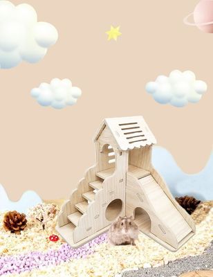 Kletterleiter und Rutsche Hütte für andere kleine Tiere