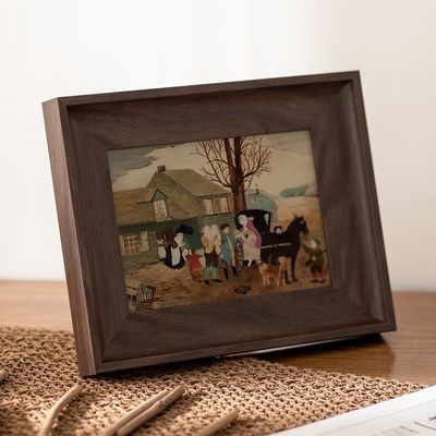 Massivholz-Fotoraum für Wandbild Druckrahmen Rahmenfoto in kundenspezifischer Farbe